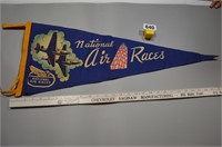 Vintage felt souvenir pentant National Air Races