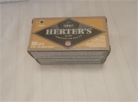 (2) BOXES HERTERS 380 AUTO AMM0 - 100 RDS