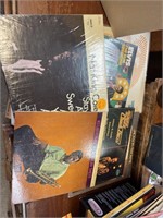 Lot of LPs - Miles Davis, Elvis, Chuck Berry