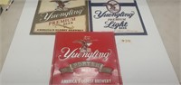 (3) 16" x 16" Single Sided Yuengling Tin Signs