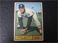 1961 TOPPS #447 HARRY BRIGHT SENATORS