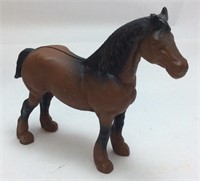 VTG. CAST IRON HORSE, 9’’ H