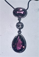 Amethyst Crystal Necklace