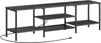 75" HOOBRO TV Stand with Power Outlets