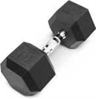 Marcy Rubber Hex Dumbbell 45LB