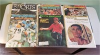 Lot of 6 Sports Illustrated Magazines in