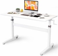 Win Up Time Manual Standing Desk Adjustable Height