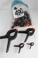 (14) Pc Spring Clamp Set - Various Sizes (U241)