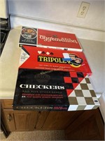 Tripoly, Checkers, and Aggravation