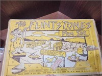VINTAGE THE FLINTSTONES BEDROCK PLAY SET 1960'S