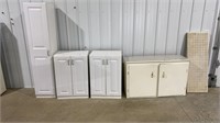 4 Storage Cabinets