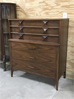 40x47x18 Mid Century Chest of Drawers