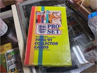 1990-91 Pro Set Soccer cards sealed box
