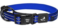 KRUZ PET KZV006-15XL Reflective Dog Collar for