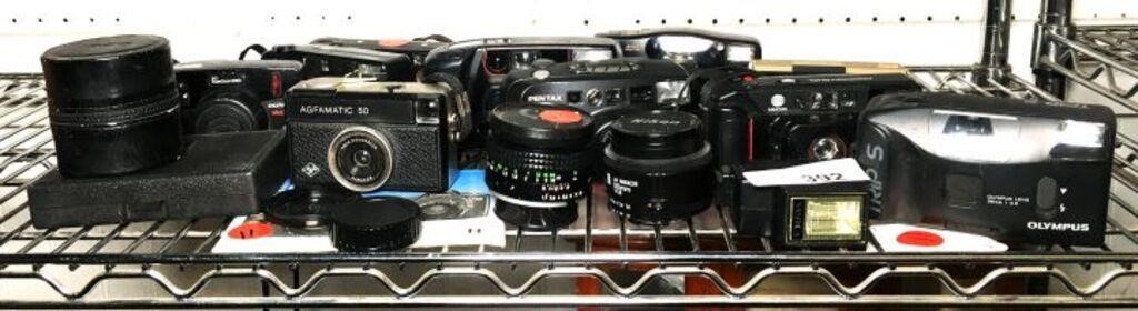 Selection of Cameras & Lenses
