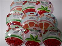 9 X SMACKERS HYDRATING FRUIT FACE MASKS