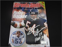 BRIAN URLACHER SIGNED MAGAZINE WITH COA