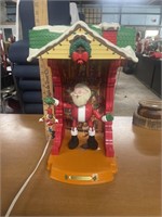 Animated Puppet on a String Santa Claus