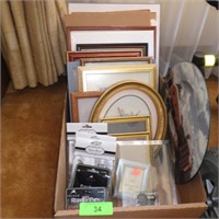 ASST. FRAMES, PRINTS, RUBBER PICTURE PADS, ETC