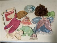 Assorted Doll Clothes & Accessories