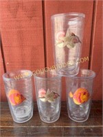 Tervis insulated tumblers Starfish shells Fish