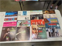 Lot of 16 Vintage Jazz Records