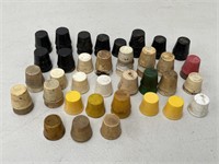 Assorted Plastic Oil Bottle Dust Caps