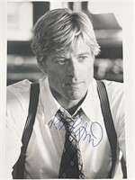 Robert Redford signed photo