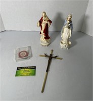 Religious Items (Mary is Broken & Jesus Is