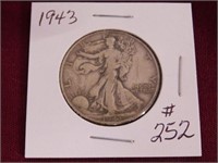 1943 Walking Liberty Half