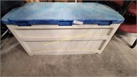 Large Plastic Outdoor Storage Trunk