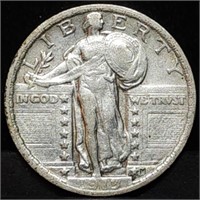 1919 Standing Liberty Silver Quarter