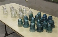 Assorted Glass Insulators