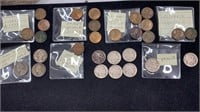 (28) US Coins: (3) Jefferson Silver War Nickels,