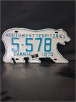 1979 Northwest Territories license plate