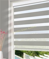 Zebra Roller Window Shades, 34Wx72H