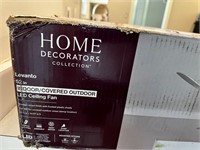 Home Decorator Levanto 52' Ceiling Fan - New