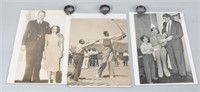 LOT OF 3 GIANT JACK EARLE RINGS & PHOTOS