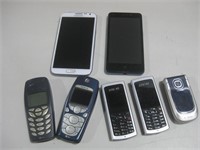 Assorted Cell Phones Untested