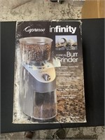 Capresso Infinity burr grinder NIB