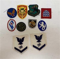 Lot of Vintage Military Patches