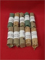 Ten Rolls Of Assorted Silver Roosevelt Dimes