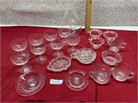 Fostoria Glasses, Skruf Decanter & Other Glass
