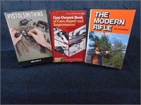 Box Lot Mixed Gun Pistol Books