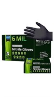 4.7  1 737 Inspire Black Nitrile Gloves(1000 pack)