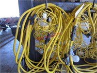 50' Outdoor Yellow String Lights