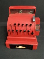 Vintage Metal Happi Time Toy Register