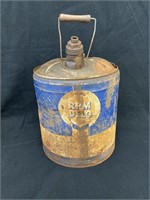 RPM 5 Gallon Oil Can with Wood Handle