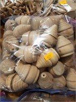 Bag of Unfinished wooden items