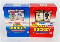 Sports Cards 1990 Score NHL Hockey Cards 2 Boxes